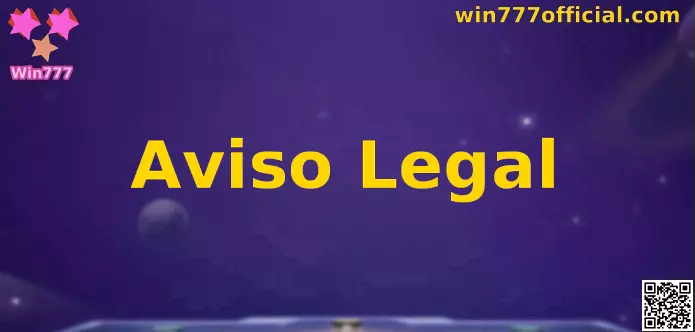Aviso Legal Win777